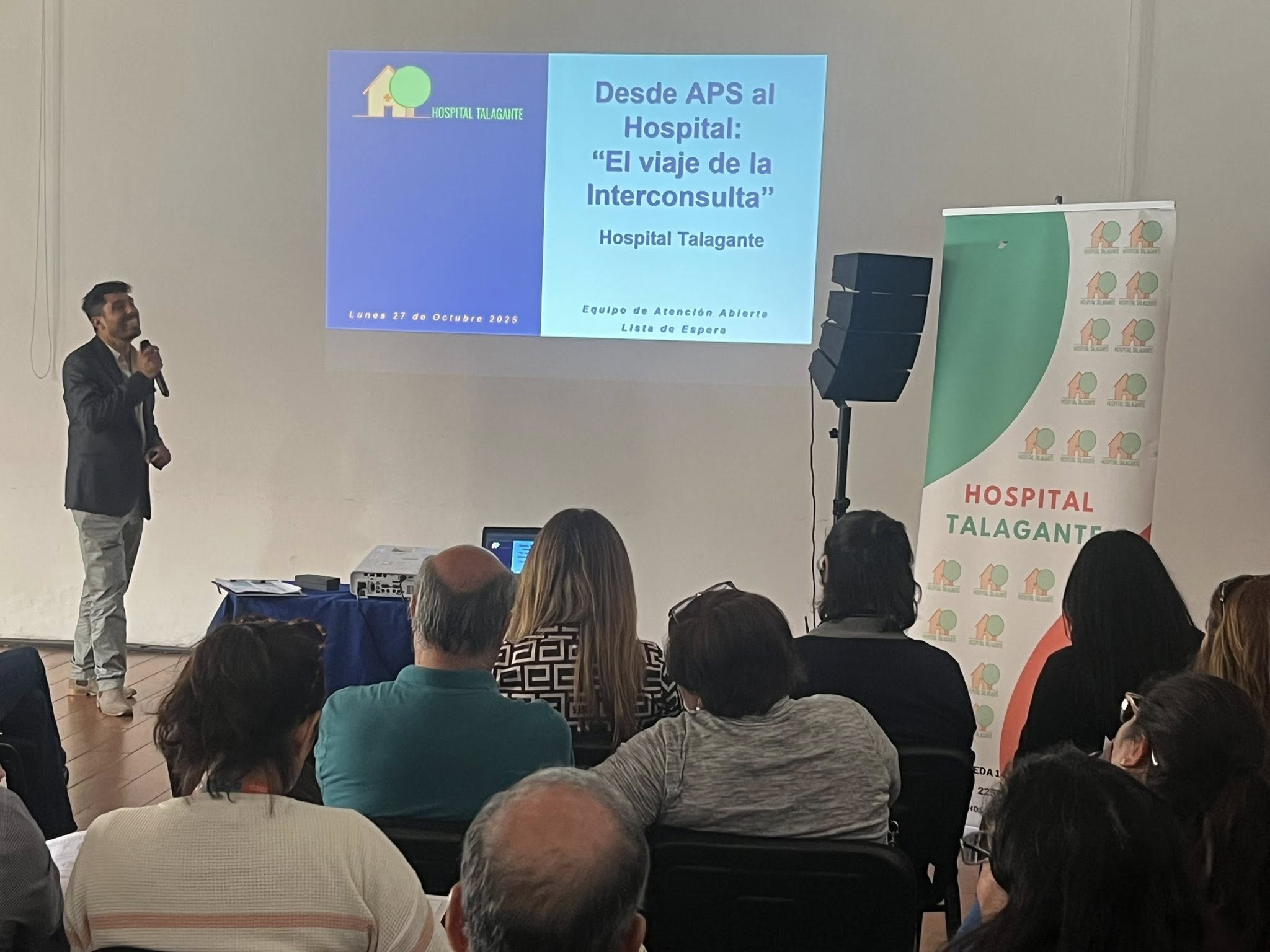 Hospital de Talagante realizó conversatorio “Desde la APS al Hospital: el viaje de la interconsulta”